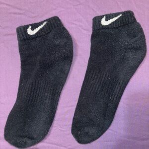 Nike Black Low-Cut Athletic Socks